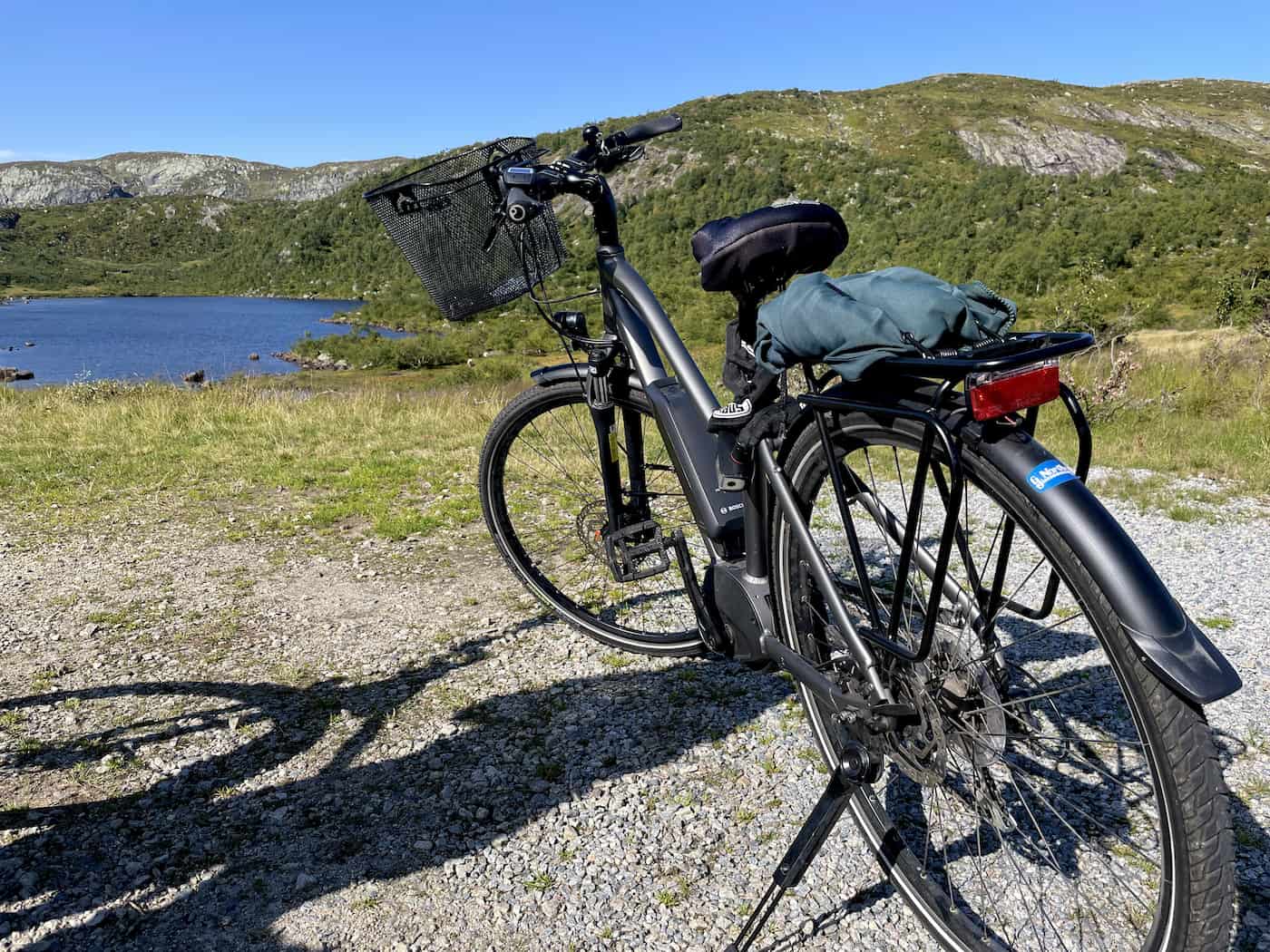 Med el-sykkel langs Brokke-Suleskardveien – Hymerliv