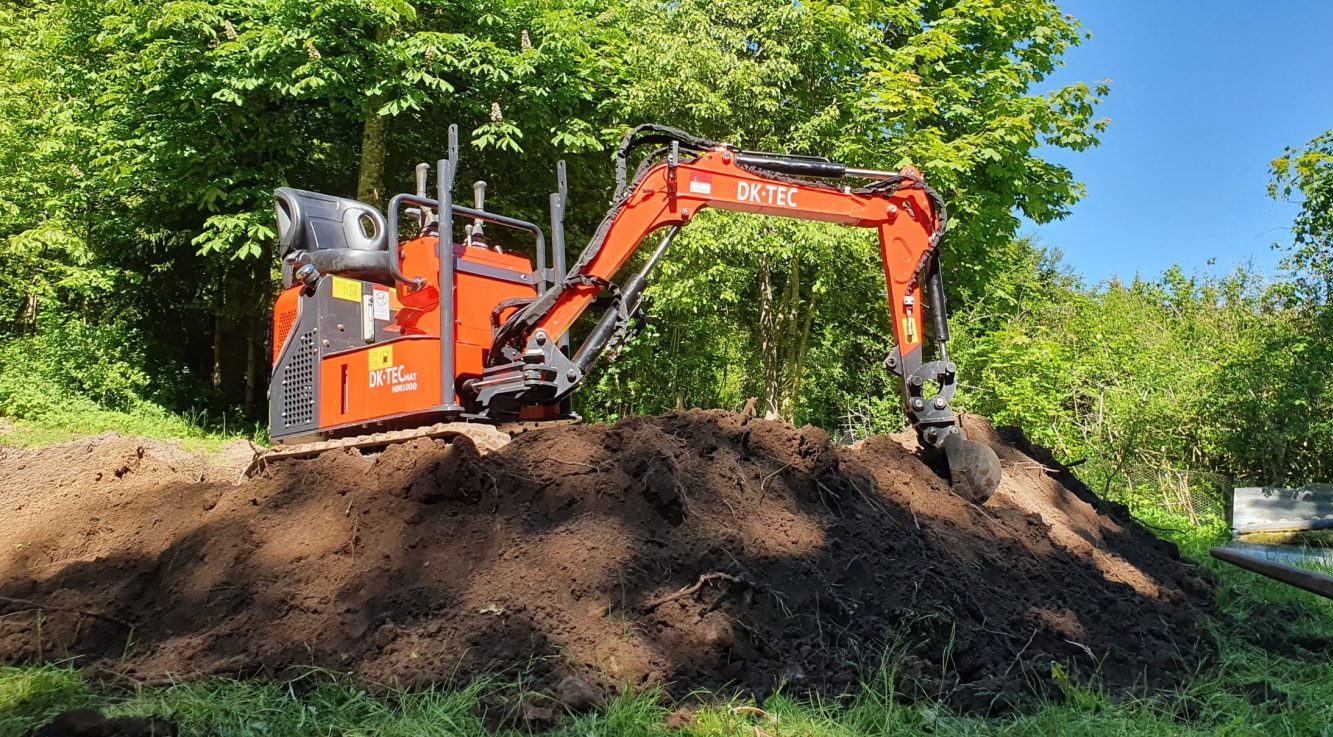 Hyra minigrävare Kristianstad Hyr en billig grävmaskin idag