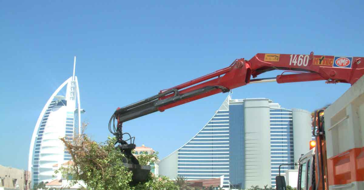 HMF crane