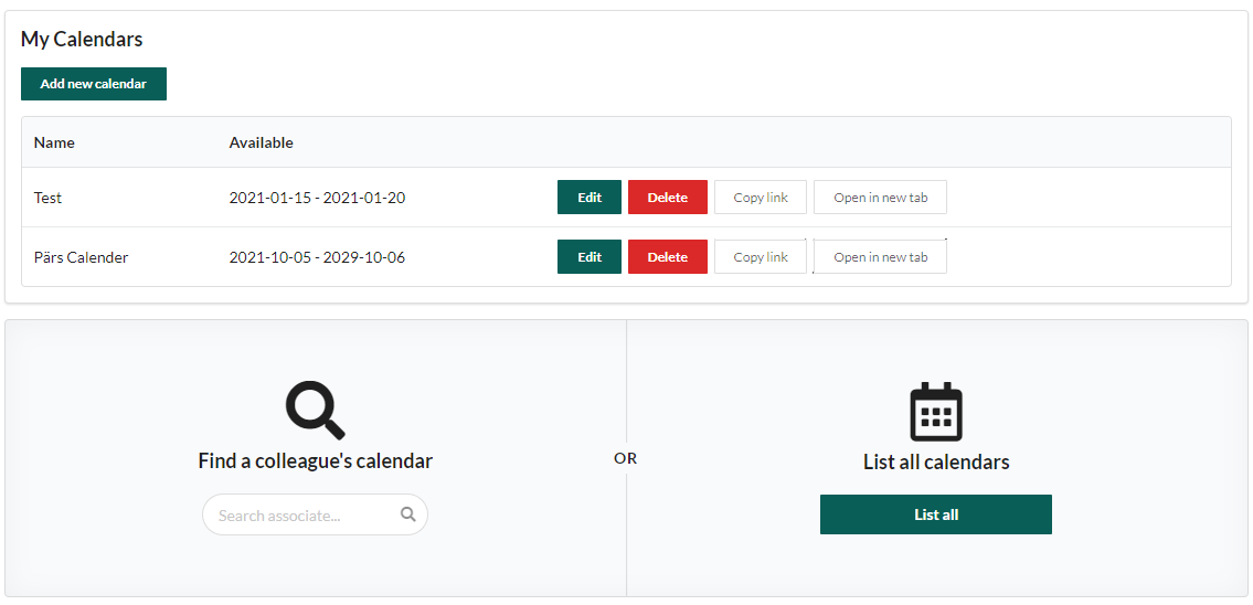 Set up different calendars for different purposes that sync with your SuperOffice CRM calendar.