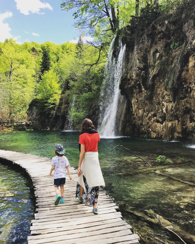 Plitvice sjöarna Kroatien