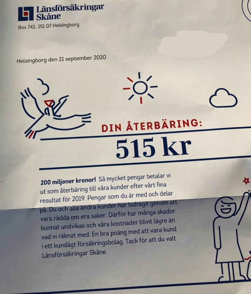 Ägarutdelning Länsförsäkringar