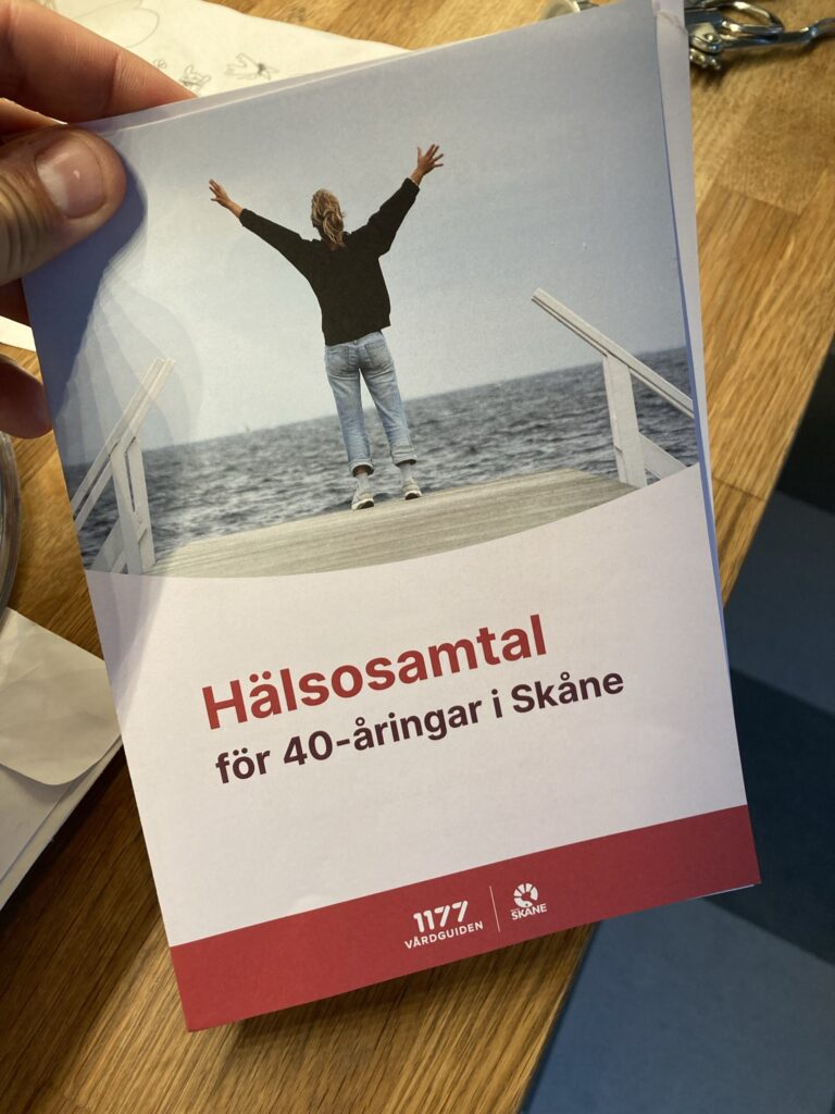 Hälsosamtal 40åringar