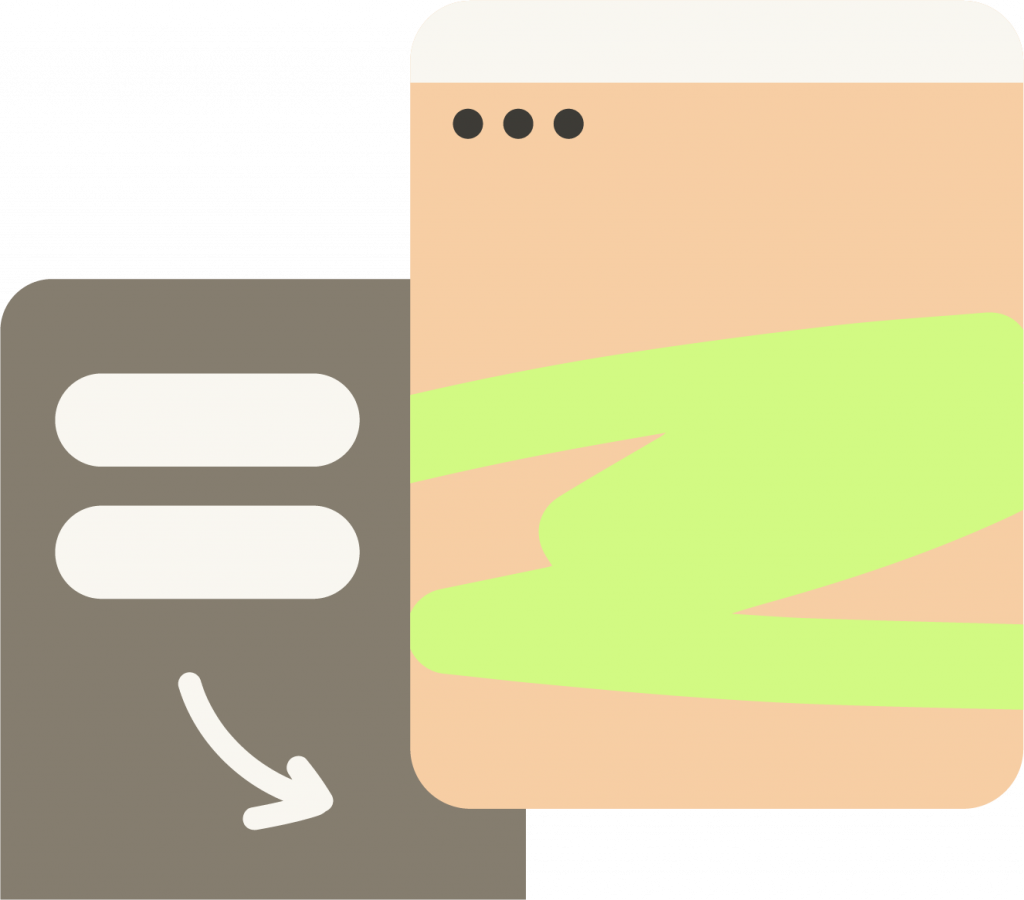 illustratie tablet en mobiel