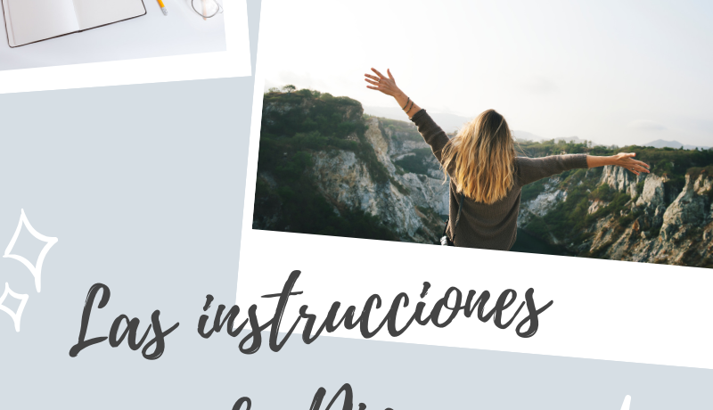 Las instrucciones de Dios