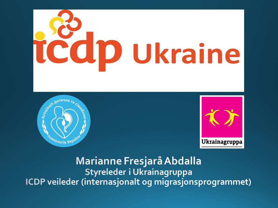 Zoom-video fra ICDP Norge Webinar: ICDP i Ukraina