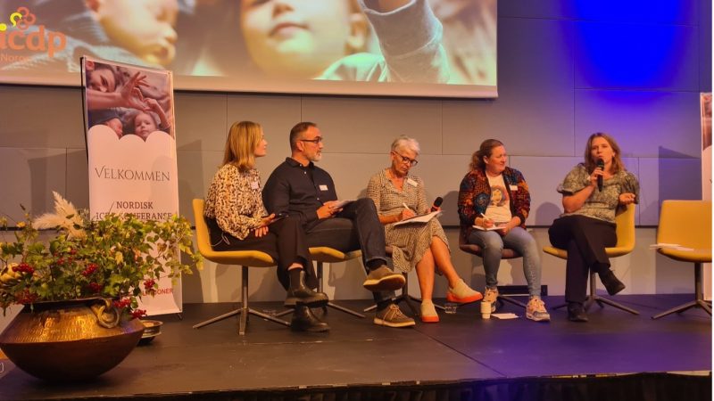 Paneldebatt under den nordiske ICDP konferansen i september 2023