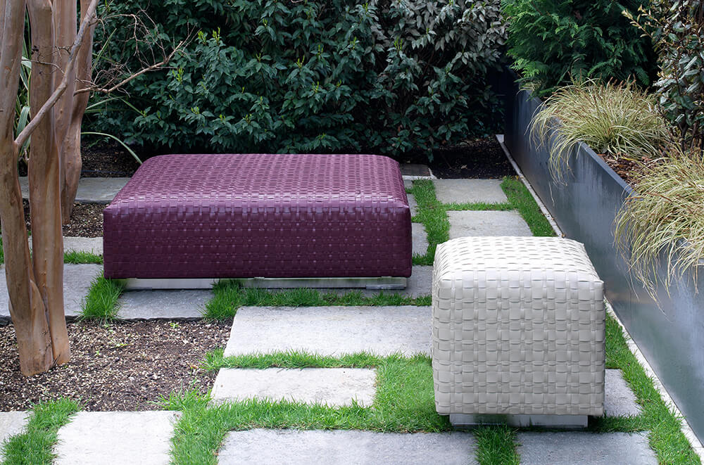 Flexform otomanas para jardín Bangkok
