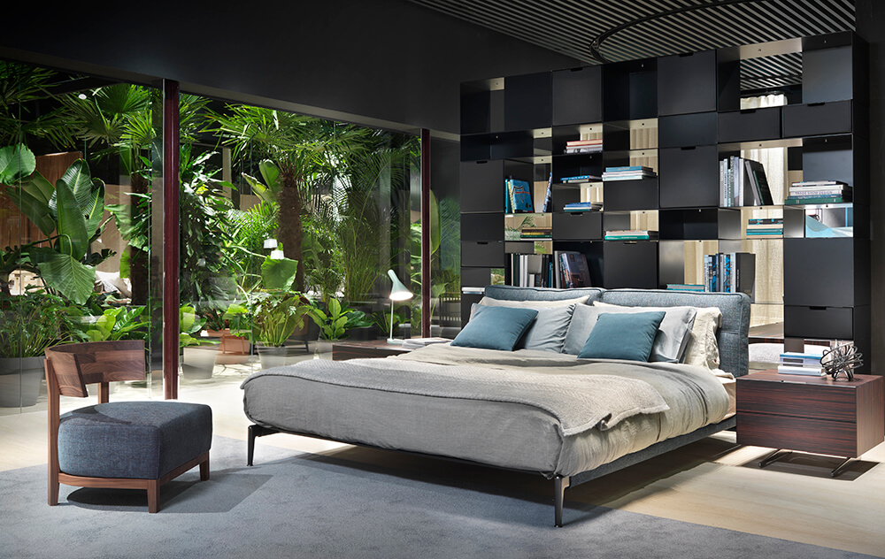 Flexform presenta la Cama newbridge como novedad en IMM Cologne