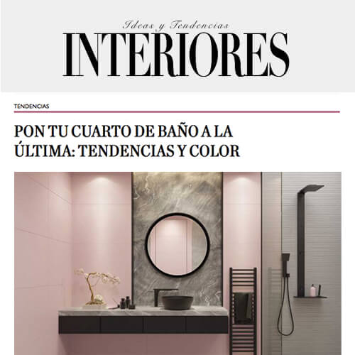 Ideas y Tendencias interiores Febrero: Tu cuarto de baño a la última gracias a las claves de José Miguel Simón, interiorista y director de ICONNO