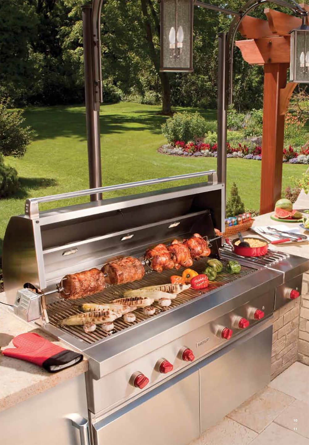 Claves deco de ICONNO Barbacoa Wolf XXL