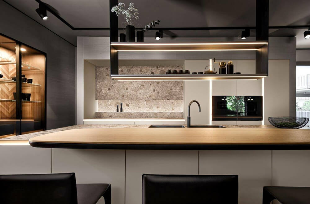 Nuevos modelos de cocina de lujo SieMatic Slx encimera