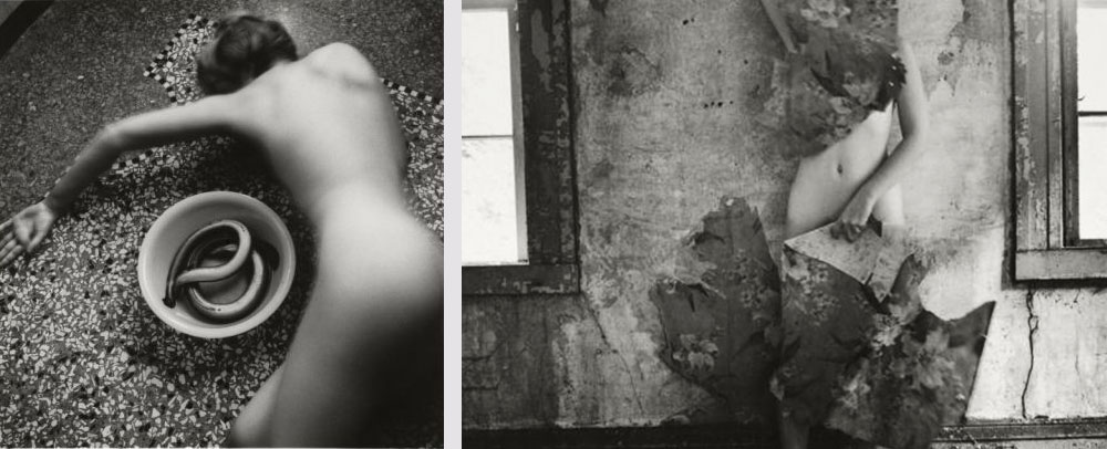 Francesca Woodman Exposición en Fundación Canal "Ser un ángel" obra fotografíca