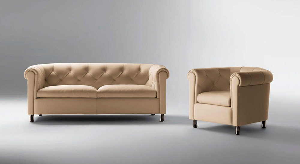 sillón arcadia ambientate de Poltrona Frau