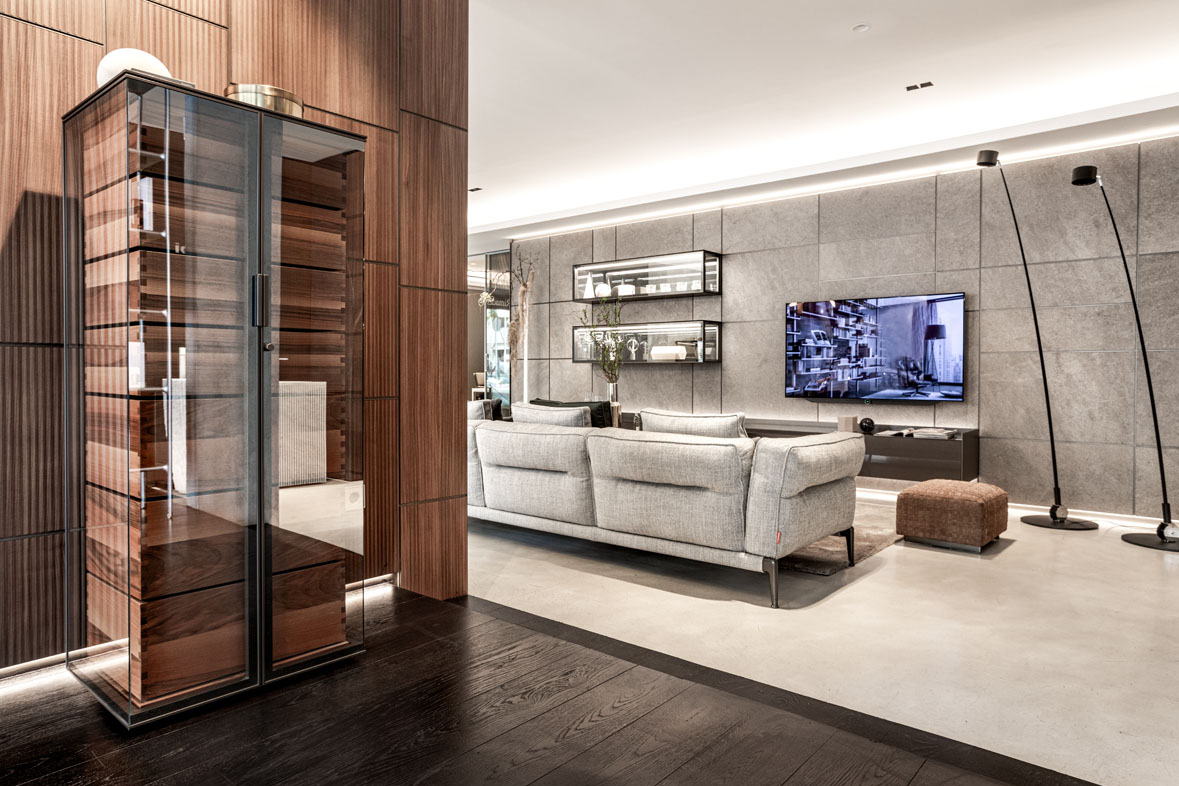 Estudio interiorismo y showroom Rimadesio y SieMatic ICONNO