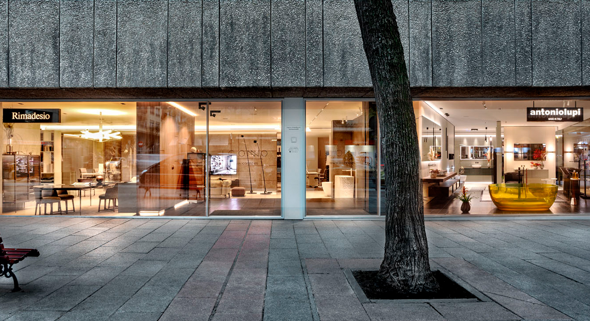 Showroom ICONNO O'Donnell mobiliario de diseño italiano en Madrid