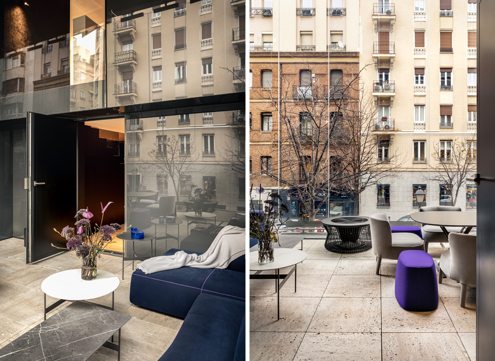 duplex Lagasca 7 interiorismo Iconno terraza