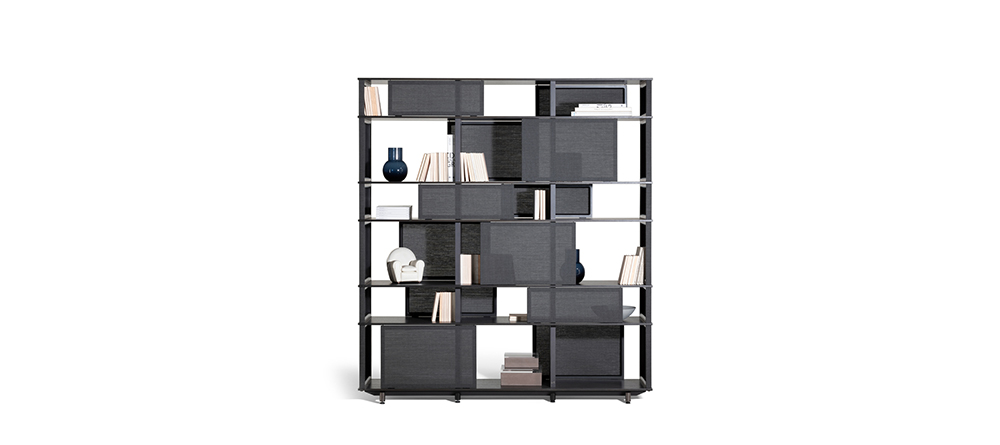 Poltrona Frau Librería Lloyd Tex Iconno