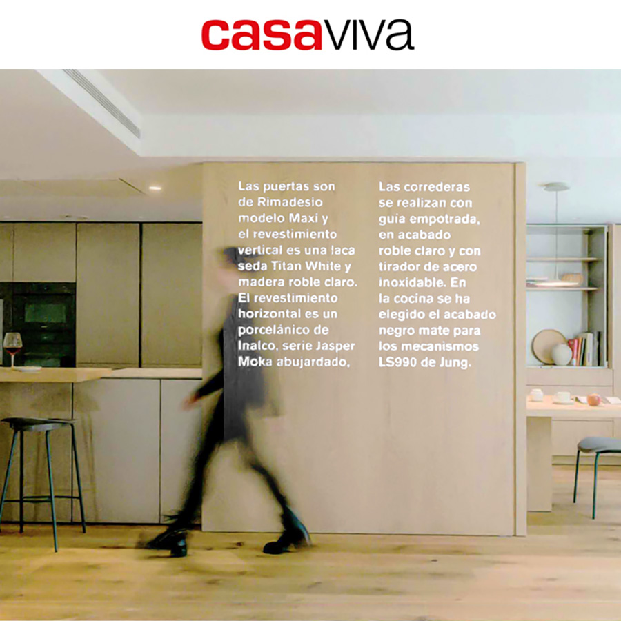 proyecto de interiorismo en Revista Casa Viva