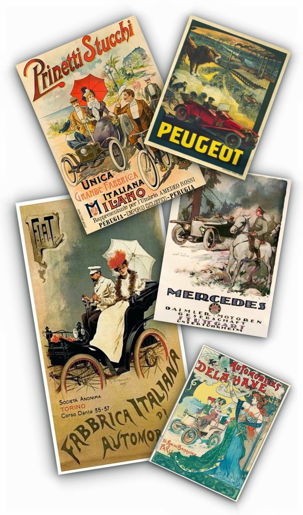 Publicidad Prinetti Stucchi Peugeot Dalahaye