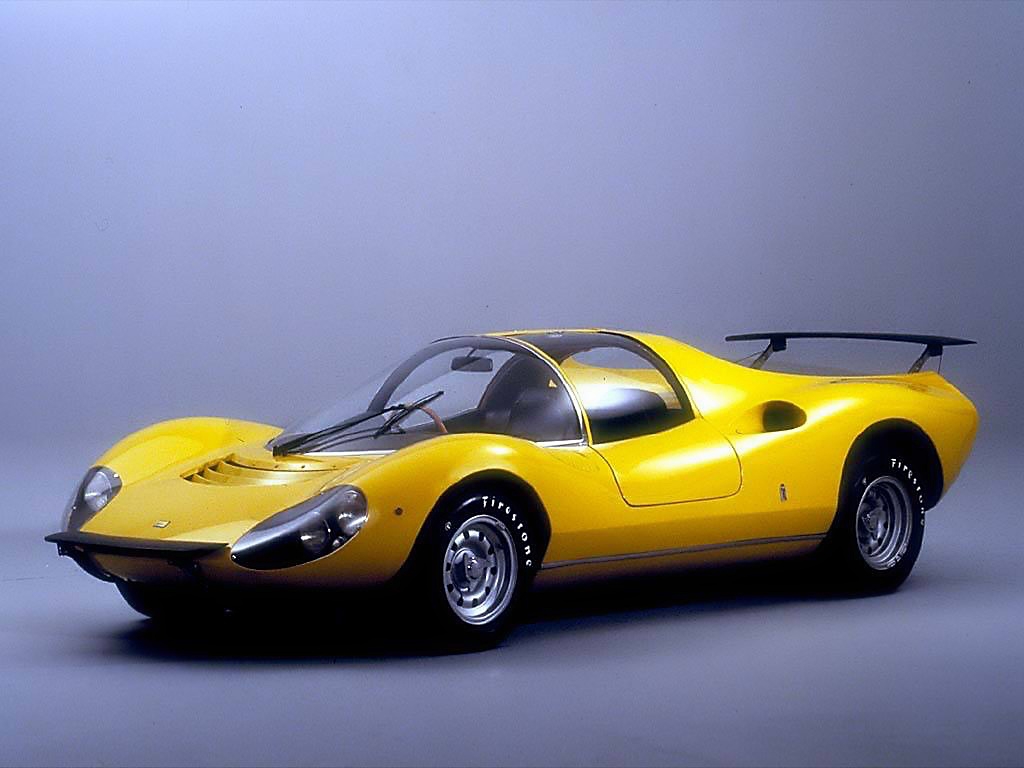 Concept cars: 1967 Ferrari Dino 206 Competizione Prototipo