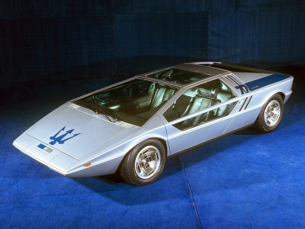 Concept cars: 1971 Maserati Boomerang