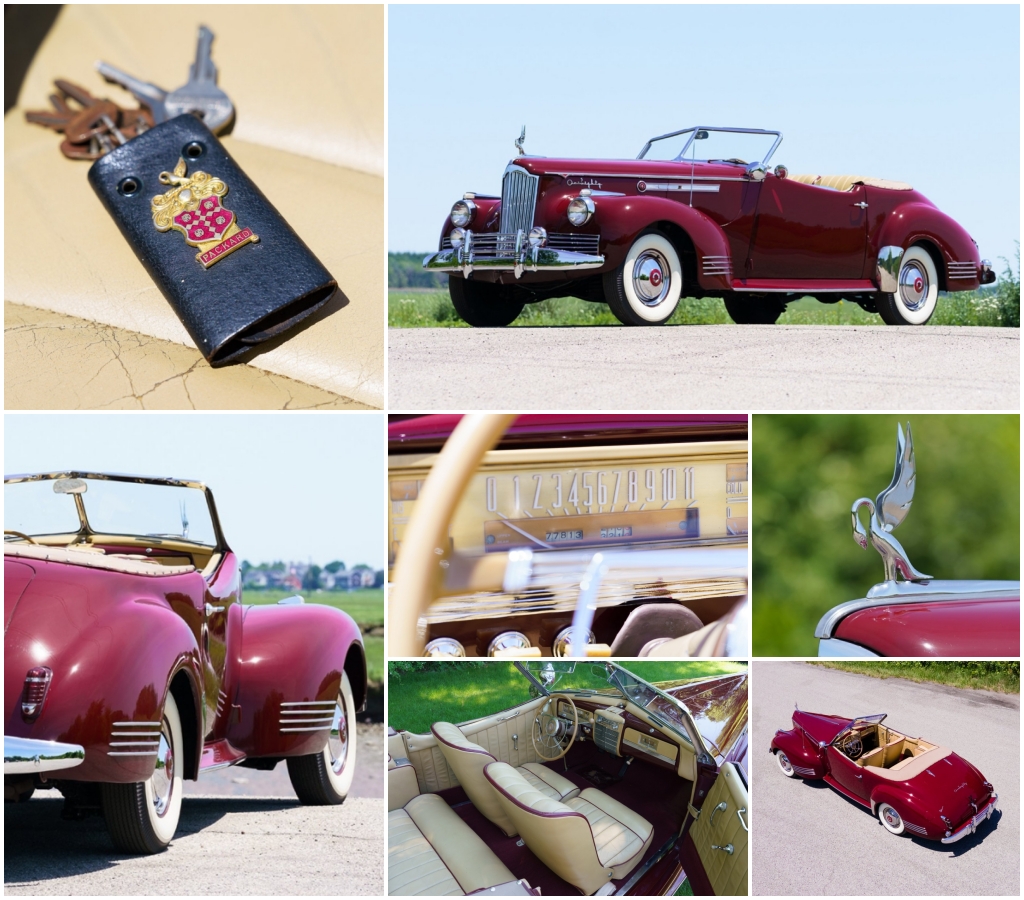 1942 Packard Custom Eight est 275-325.000 $ 324.000 $ | Gooding