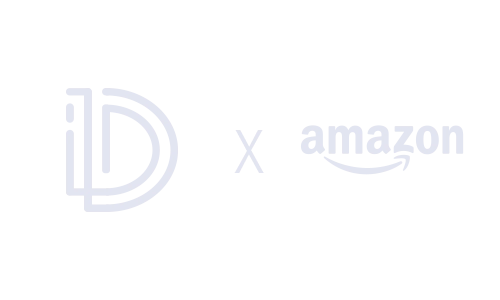 Abbildung der Logos von ID Systec und Amazon als Partnerschaft