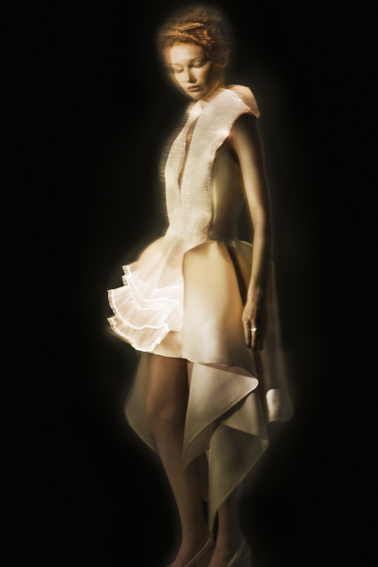 Designer Mea Andreasen – ‘Light of Time’ Intelligent fabric, Campaign