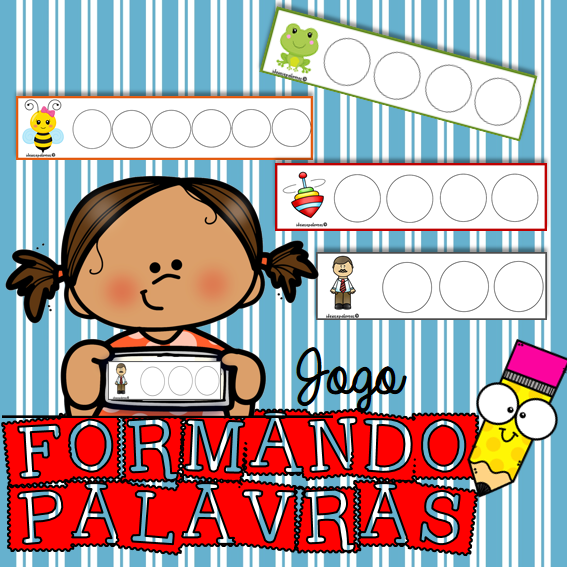 3 Jogos Pedagógicos Português  Atividades de Alfabetização e Letramento