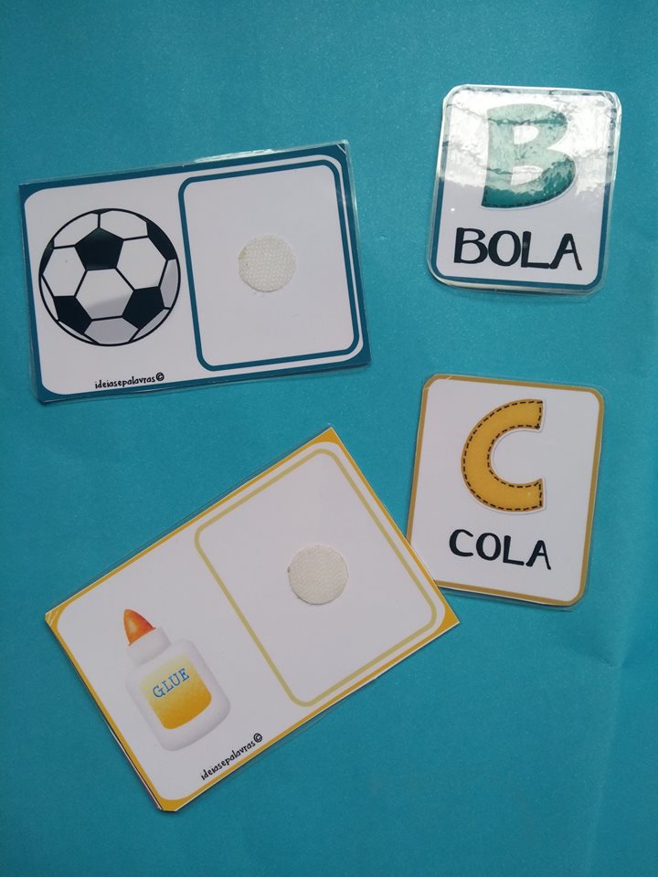 Jogo pedagogico do alfabeto