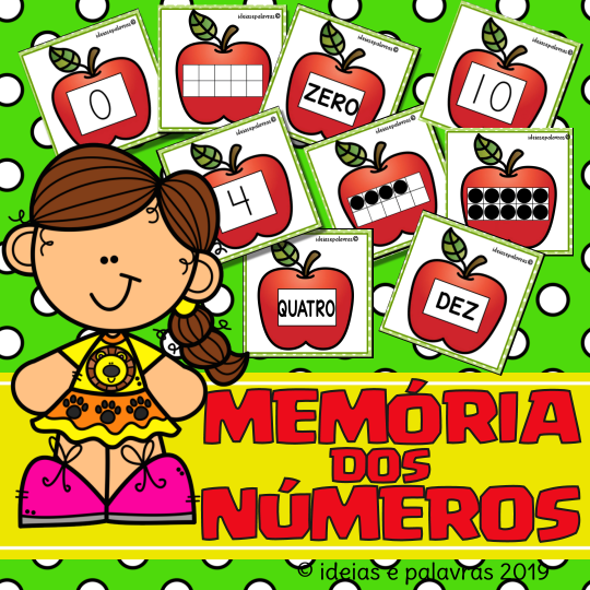 Jogo Memoria 32 Cartas Numeros Potuguês E Inglês Matemática