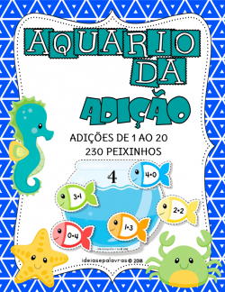 ATIVIDADES COM NUMERAIS - JOGO EDUCATIVO DOS AQUÁRIOS GRÁTIS + FICHAS COM  NUMERAIS