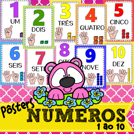 Pin em ideias para aula numeros