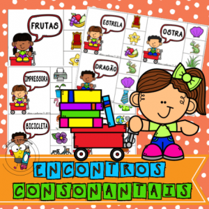 Encontros Consonantais | Jogo Pedagógico para Trabalhar a Consciência Fonológica, Linguagem e Escrita | Educação Infantil e Ensino Fundamental
