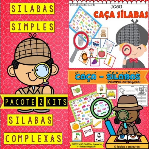 Caça Palavras / Sílabas Complexas ( para Imprimir -pdf)