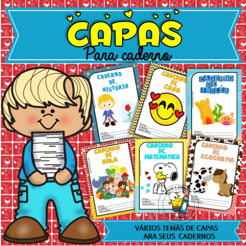 CAPAS PARA CADERNO