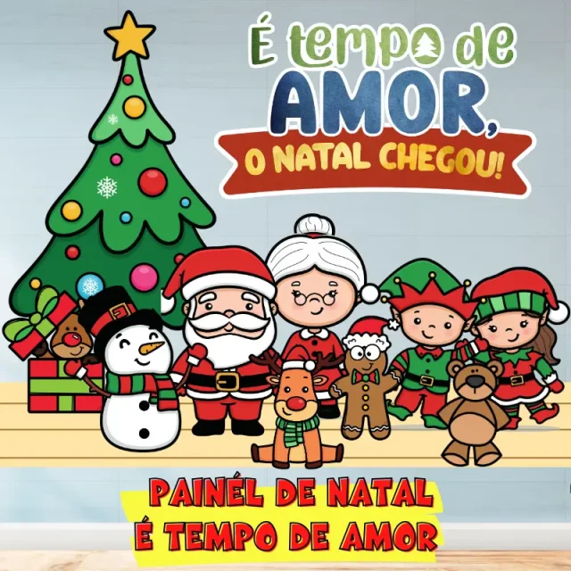 painel de natal