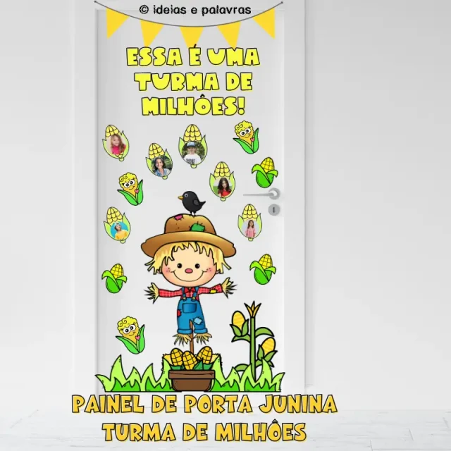 painel de porta junino