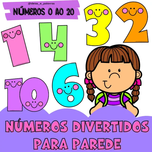 Números Divertidos para Sala de Aula