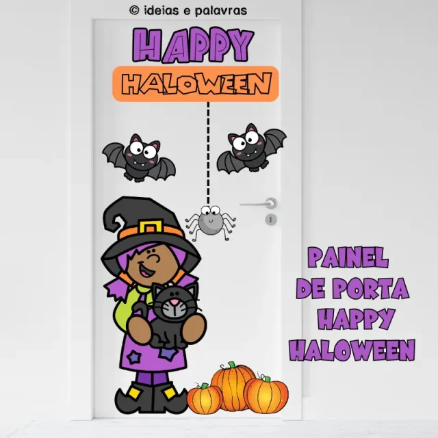 Painel de Porta Halloween