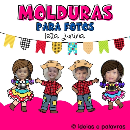 Moldura para Fotos Festa Junina