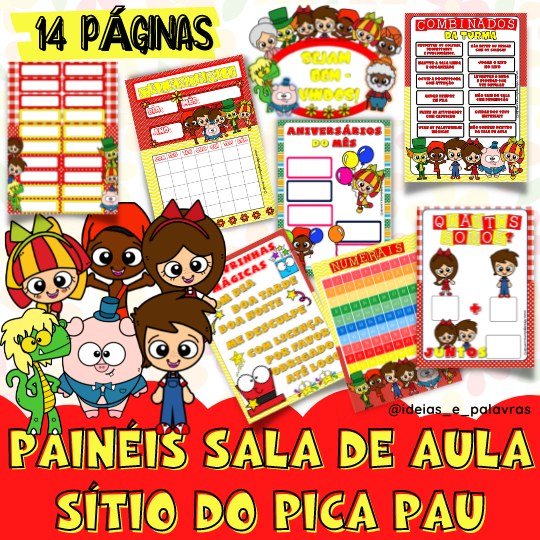 Sítio do Picapau Amarelo: jogo educativo