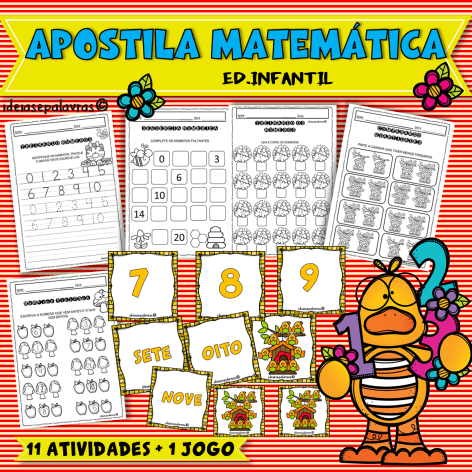 Atividade Jogos para o ensino de matemática na educação infantil