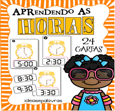 Aprendendo as horas 