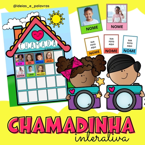 Chamadinha Interativa para Educação Infantil