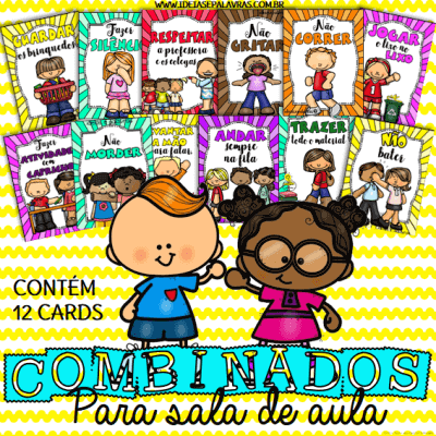 Combinados para sala de aula | Educação Infantil