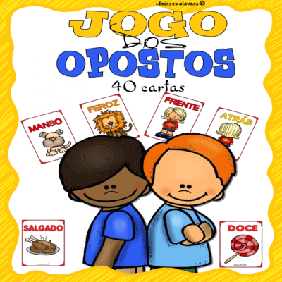 JOGO DOS SINÔNIMOS E ANTÔNIMOS