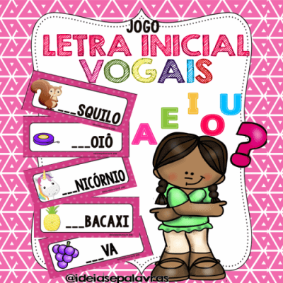 Jogo Educativo - Vogais (arquivo Digital)