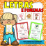 Letras e Fonemas | 4 Pranchas e 30 cartas com gravuras | Atividades de Alfabetização e Letramento
